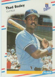 1988 Fleer Baseball Cards      253     Thad Bosley